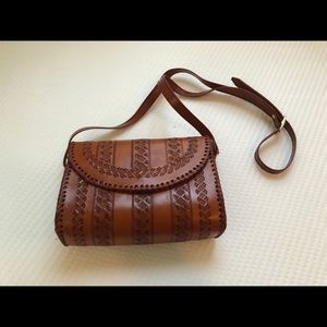 Hard Brown Purse